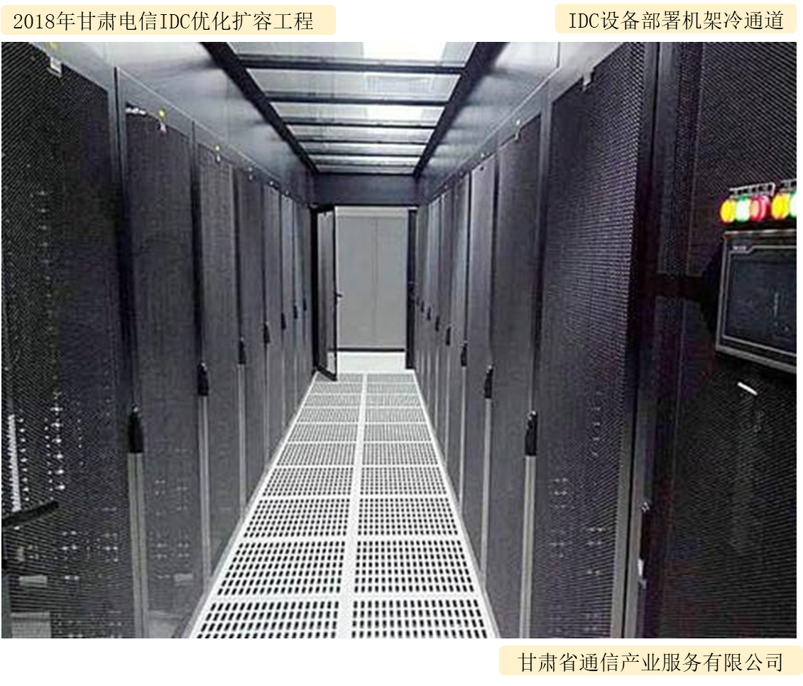 2018年甘肃电信IDC优化扩容工程