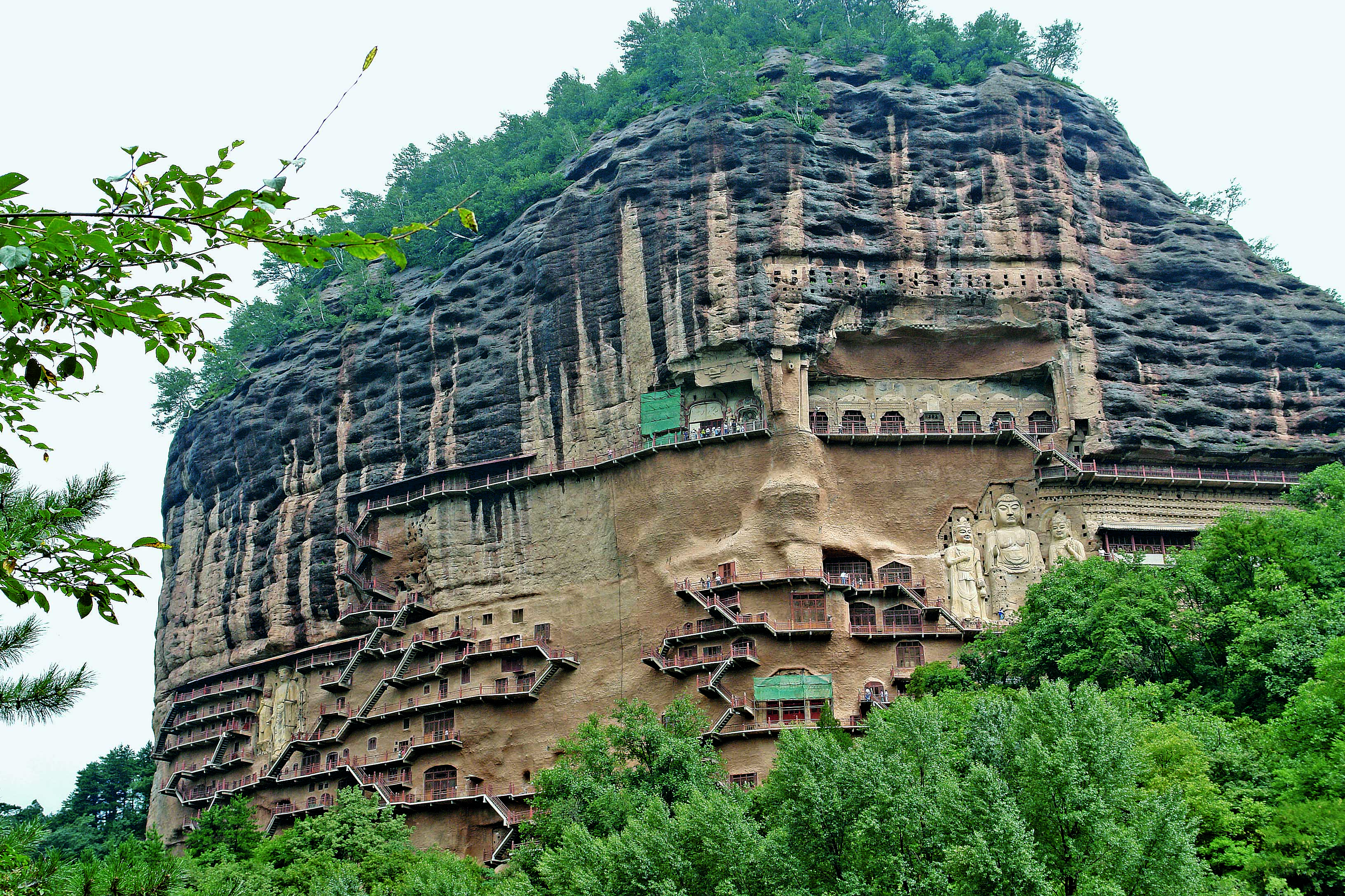 麦积山石窟水害治理设计.jpg 麦积山石窟水害治理设计.jpg